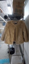 Stylus Faux Fur Jacket Size M (EE65 B8)