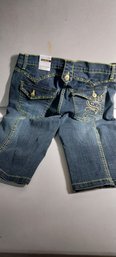 Vintage Southpole Embelished Jean Shorts NWT (EE82 B9)