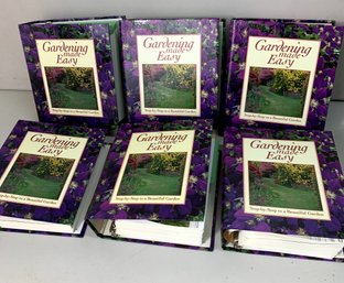 6 Gardening Made Easy Ringbinders Containing 12 Sections   (F3)