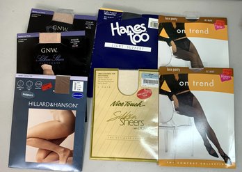 Vintage Lot Of 6 Pairs Of Pantyhose  BNWT  (DE62)