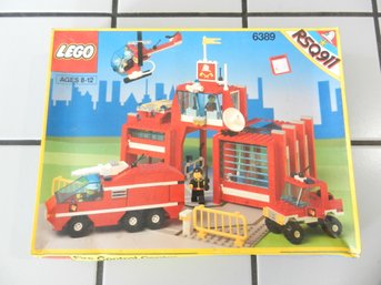 Vintage LEGO Fire Control Center 6389 In Box Contents Sealed   (DE2)