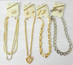 Vintage 4 Sets Necklace/earrings Aressa Plus For JCPenney  (DE12)