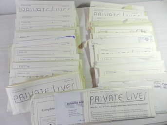 Vintage 21 Illustrated Private Lives Issues 1992/93   (DE23)