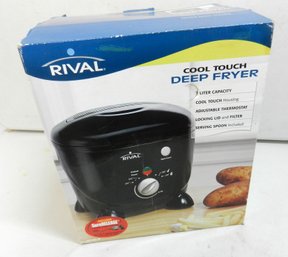 Rival 1 Liter Cool Touch Deep Fryer BNIB   (D8)