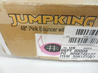 Dynamo JumpKing 48 Pink Bouncer Trampoline BNIB  (D20)