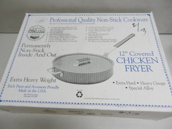 Professional Quality HG 12' Covered Chicken Fryer In Open Box    (C13)