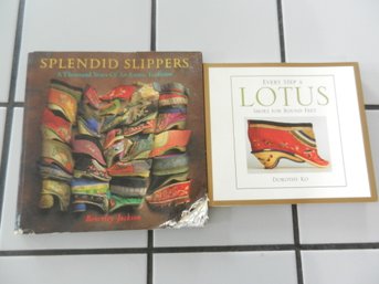 Vintage 2 Books On Bound Feet  Every Step A Lotus, Splendid Slippers (DP90)