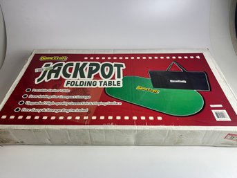 Game Craft Jackpot Folding Table NEW Poler Casino