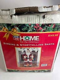 W1-7 Home For The Holidays Singing Storytelling Santa