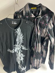 WB 3-3 Pair Of Vintage 90s Inc Shirts