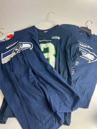 WB 3-4 3 X Seahawks Mens T Shirts XL One New