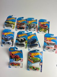 WB 3-9 Lot Of 10 Hot Wheels Brand New