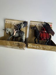 WB 7-1 Pair Of Schleich Elfen Figure Bilara Nuray