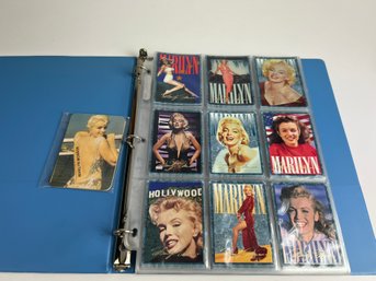 WB 8-2 Large Lot Marilyn Monroe Collectors Cards 90s