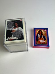 WB 8-2 Large Lot 90s Cheerleader Cards Lime Rock