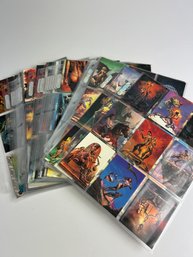 WB 9-4 Large Lot Boris Vallejo Trading Cards In Sleeves