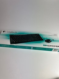 WB 12-2 Logitech Mk270 Wireless Keyboard And Mouse Combo New Sealed