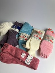 WB 16-9 Collection Of Vintage Womens Leg Warmers New