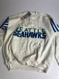 WB 16-17 Vintage Seahawks Officially Licensed Sweatshirt Size L