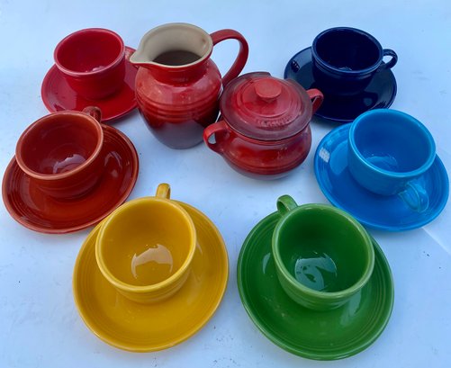 Rainbow Connection Le Creuset And Fiesta Ware