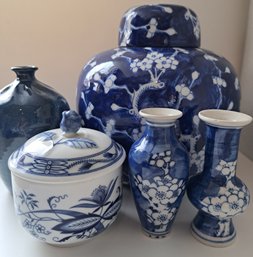 Blue Hued Chinaware