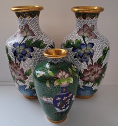 Cloisonne Vases