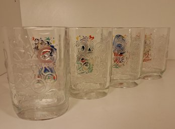 Walt Disney Drinking Glasses