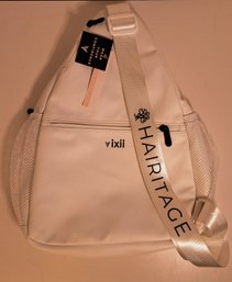 Vixii Hearitage Sling Pickle Ball Bag  Holds 2 Paddles 4 Balls Multi Pocket