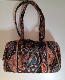 Vera Bradley Kensington SMALL Duffel Bag Purse 10 X 5 X 5 GUC