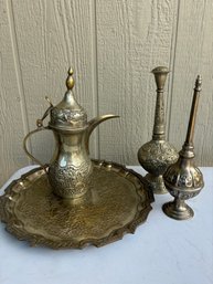 Middle Eastern Silver Set