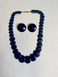 Navy Jewelry Set