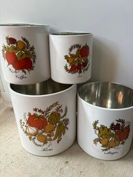 Vintage Canister Set