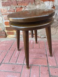 Mid-century Adjustable Players Stool