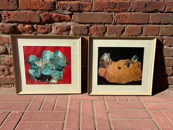 Framed Rocks And Minerals