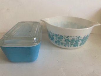 Blue Pyrex