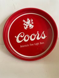 Coors Metal Tray