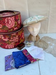 Floral Hat Box And More