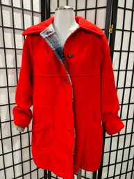 Little Red Peacoat