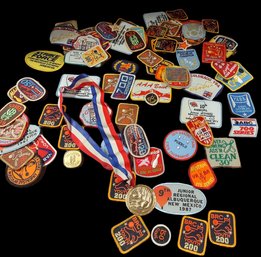 Bowling Patches/ Medals Lot