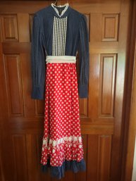 Vintage 70's Maxi Dress