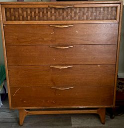 Lane Mid-Century Tallboy Dresser