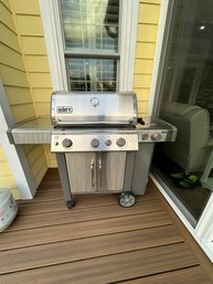 Weber Stainless Steel Propane Grill