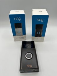 Pair Of Ring Doorbell Cameras, New In Box