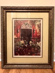 Bobby Sikes (American GA, 21st C.) Signed Lithograph, 'Orleans Court I,' Circa 2000