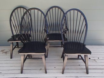 Windsor Style Chairs Set Of Four