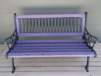 Wrought/cast Iron Bench