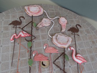 Flamingo Yard Stakes