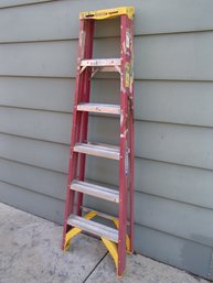 6' Werner Fiberglass Ladder