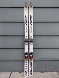 Vintage Billy Kidd Hart Short Skis