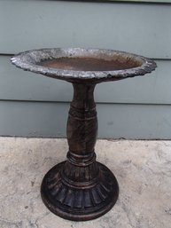 Metal Birdbath